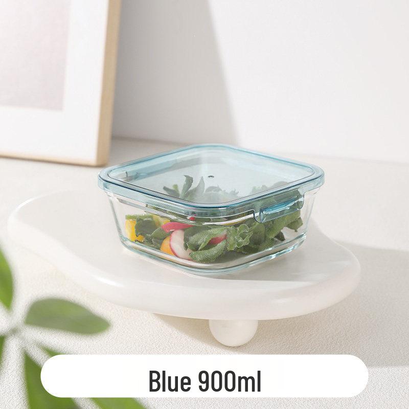 Microwaveable Glass Lunch Bento Box - Salad & Fresh Storage Container