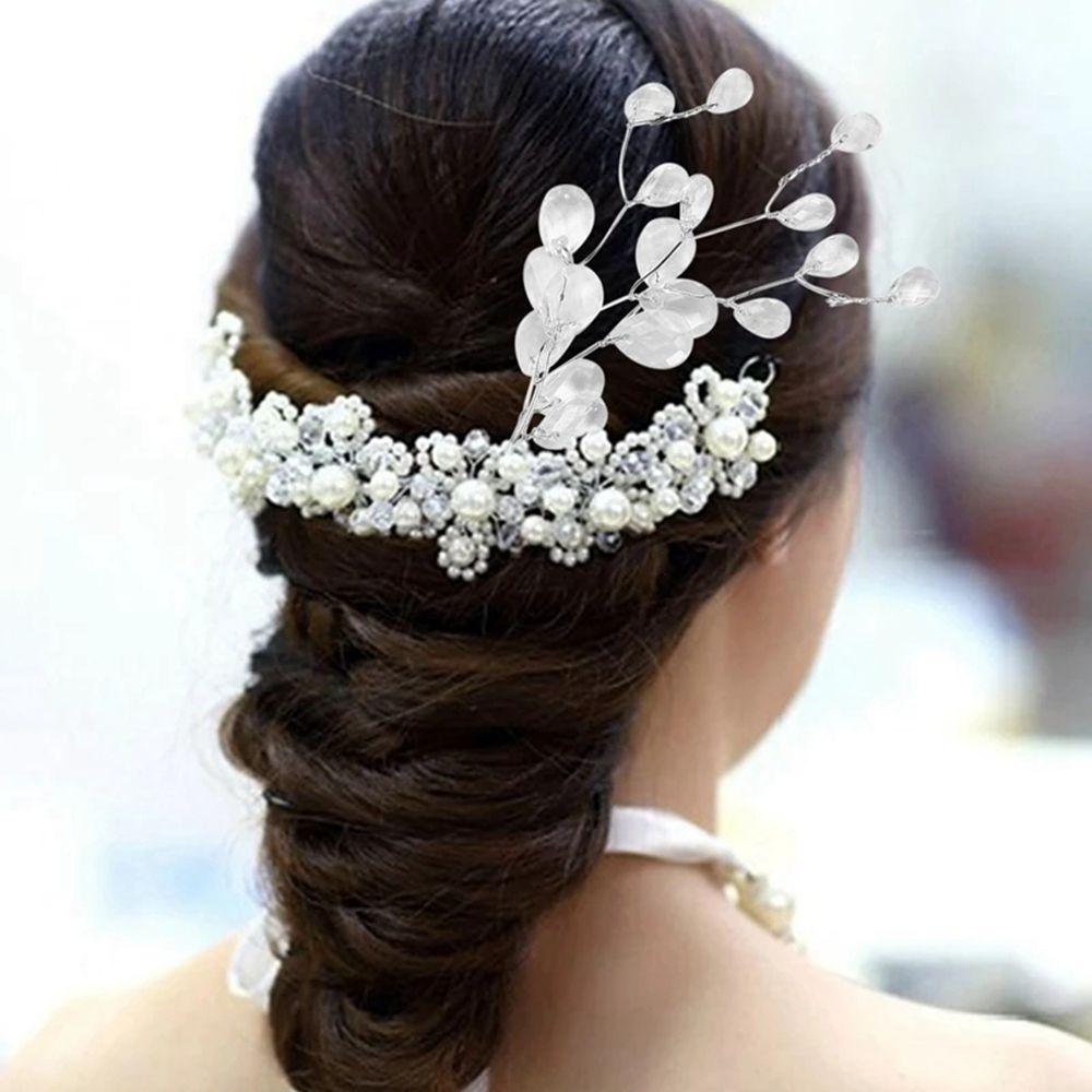 Tiara DIY Wedding Party Crystal Flower Crystal Bud Branches Artificial Bouquet Craft Decoration