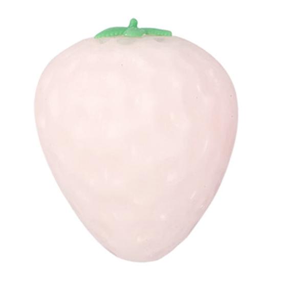 Anxiety Relief Strawberry Squeeze Toy Simulated Tomato Triangle Cheese Orange Egg Fruit Fidget Toy Anti-stress Sensory Stress Ball