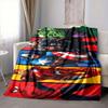 1Pc Marvel Heroes United Blanket Soft And Comfortable Casual Warm Camping Travel Christmas Halloween Xmas Gift M928462