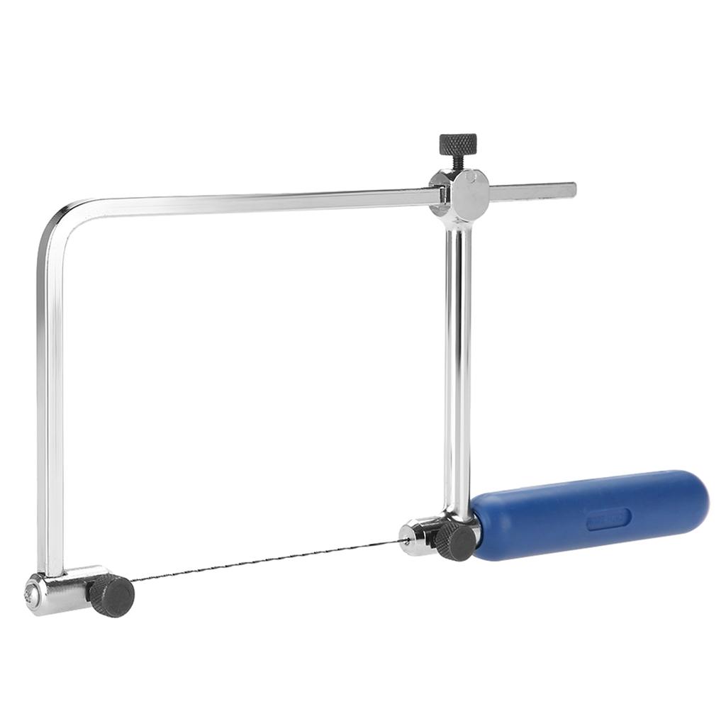 Adjustable Cutting Tool U Shaped Saw Frame With 6 Spiral Saw Blades