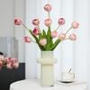 Simulation 3 Silk Tulips Home Living Room Dining Table Wedding Halloween Decoration Artificial Flowers Fake Flowers Fake Plants