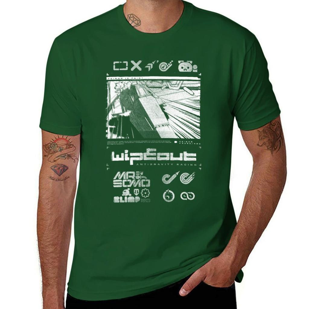 Wipeout Fury Feisar Streetwear Kunst Weißes T-Shirt Shirts Grafische T-Shirts Niedliche Oberteile T-Shirt Unisex