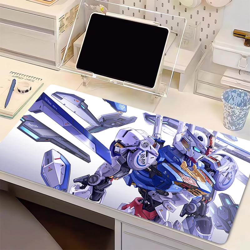 Mouse Pad Anime Mmechanical Warrior Ggundam Speed For Esports Players Laptop Computer Keyboard Pad Non Slip Desk Mat Mousepad