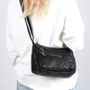 Soft Leather Crossbody Bag Women's Multi-layer Shoulder Bag Middle-aged Mother Bag