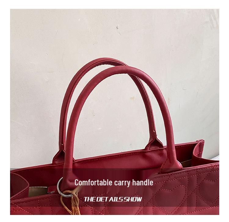 Damen 2025 Trendige Europäische & Amerikanische Schultertasche – Große Kapazität, Vielseitige Modehandtasche