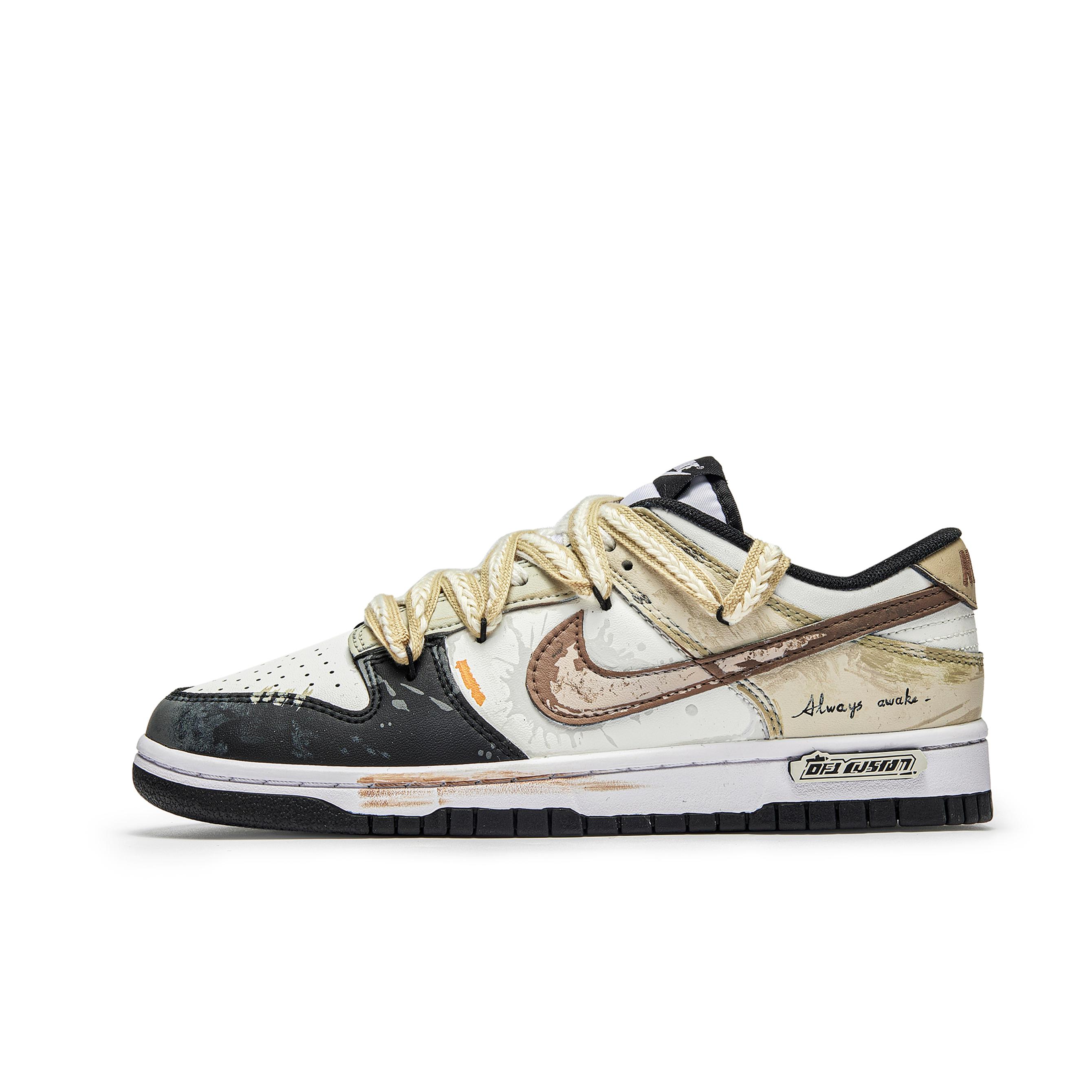 

Nike Dunk Mocha Journal Leather Abrasion Resistant Low top Skateboard Shoes Men s Brown HF5441-100(Team202-) 43