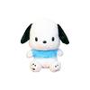 Nakajima Corporation Fluffy Pochacco Medium Blue H27xW22xD16cm Plush Toy Sanrio Gift 143181-20