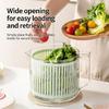 Convenient Household Salad Fruit Dryer Spinner Container For Kitchen Vegetable Dehydrator Drain Basket