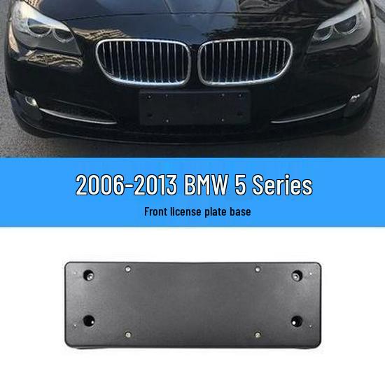 BMW 5 Series License Plate Holder: Front Holder 523/520, Rear Base 525, Bracket 528/530, 535LI Frame, GT.