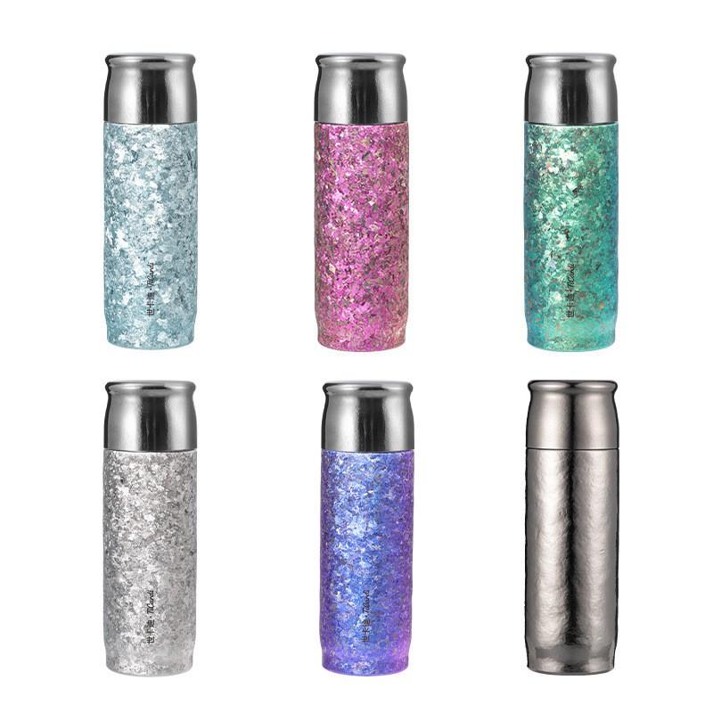 Pure Titanium Vacuum Insulated Cup 410ml Large Capacity Portable Outdoor Travel Coffee Mug