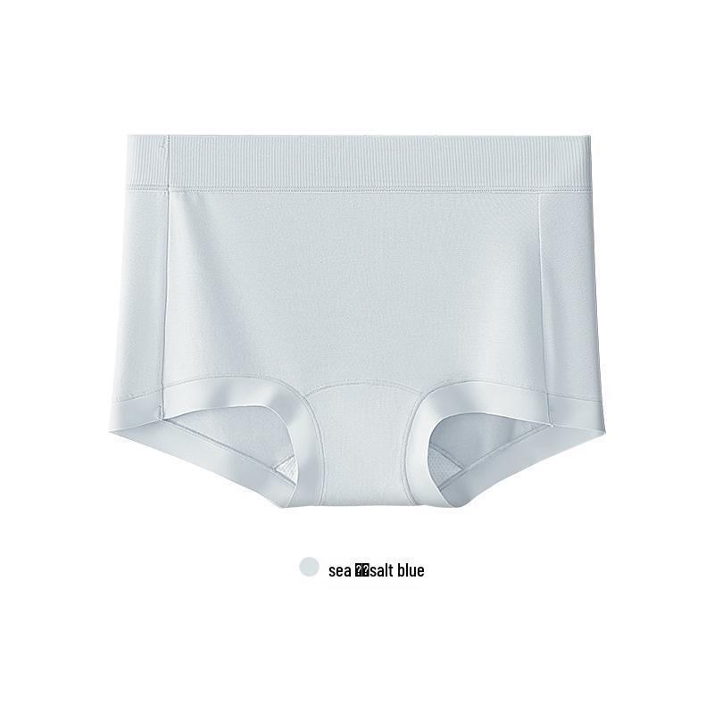 Mid-Waist Women's Antibacterial Cotton Boxer Briefs - Breathable, Anti-Pinch, Class A Quality