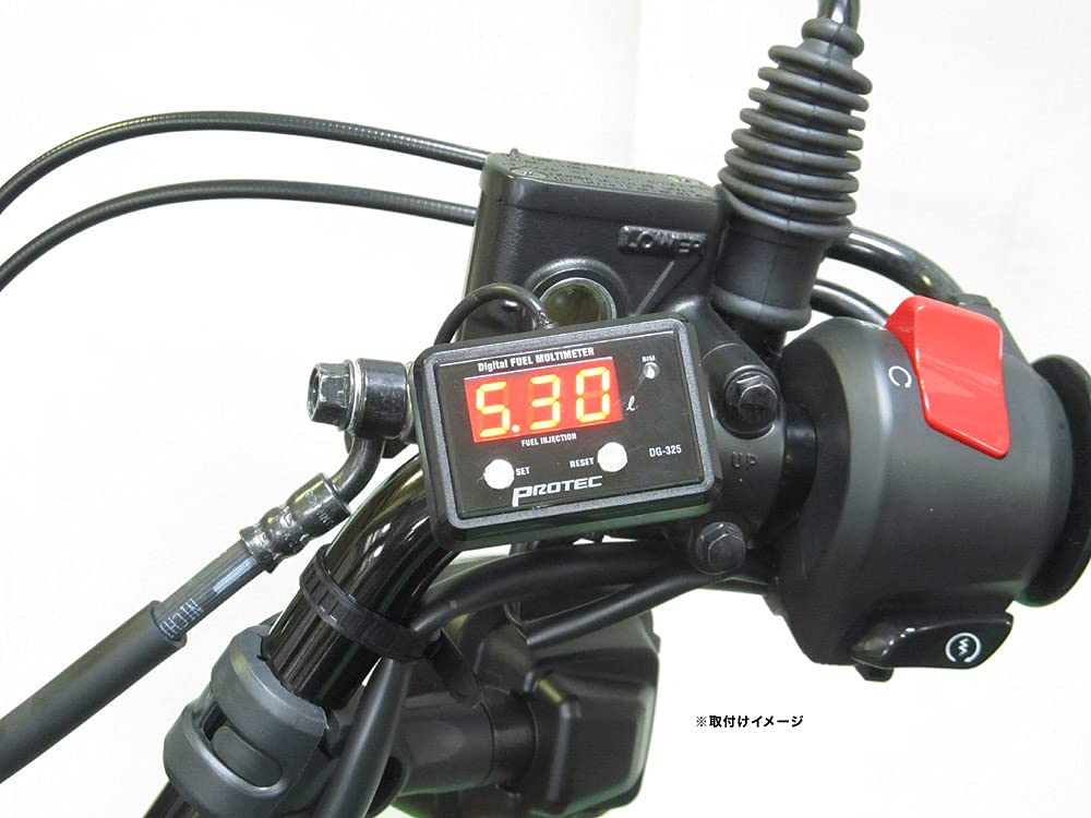 PROTEC DG-H14 Precision Fuel Gauge Digital Fuel Multimeter (Fuel Meter) for CT125 Hunter Cub ['20- 2BJ-JA55/65] 12541