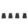 8PCS Speaker Isolation Feet Rubber Anti Vibration Speaker Stand Shock Absorber Feet for Turntable Amplifier CD DVD