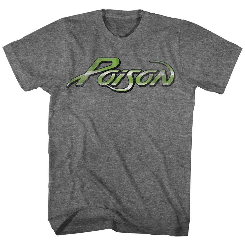 Музыкальная футболка с логотипом Poison 100