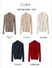Women's Pure Cashmere V-Neck Cable Knit Sweater - Elegant, Slimming Autumn/Winter Top