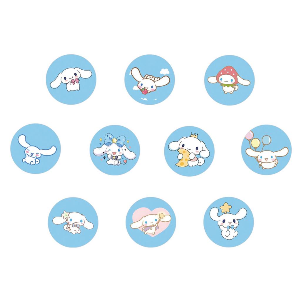 Cartoon Cinnamoroll Washi Tape: 500 Decorative Stickers/Roll for Notebooks