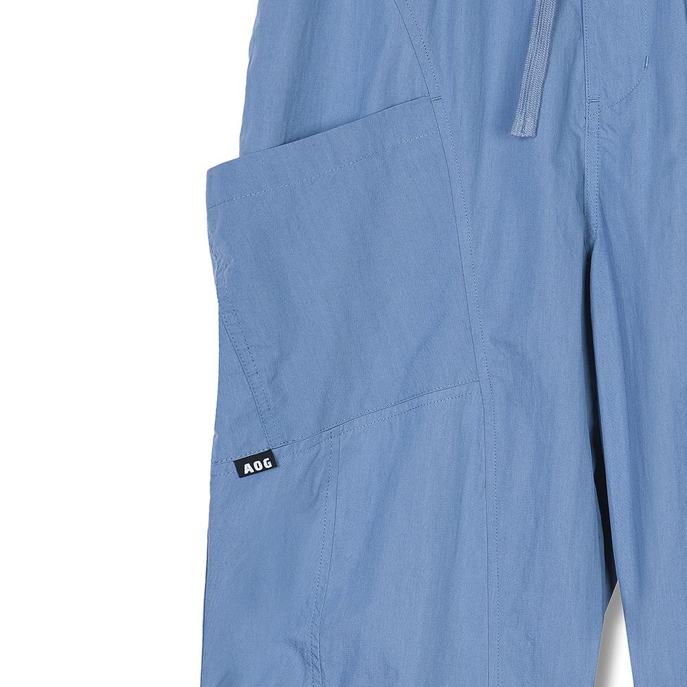 AOG PROJECT Tapered Fit Cargo Pants (Blue)