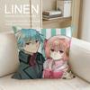 Ensemble de taies d'oreiller pour coussin MMO Junkie Pièces x x Respirant Lavable Housse de coussin de canapé