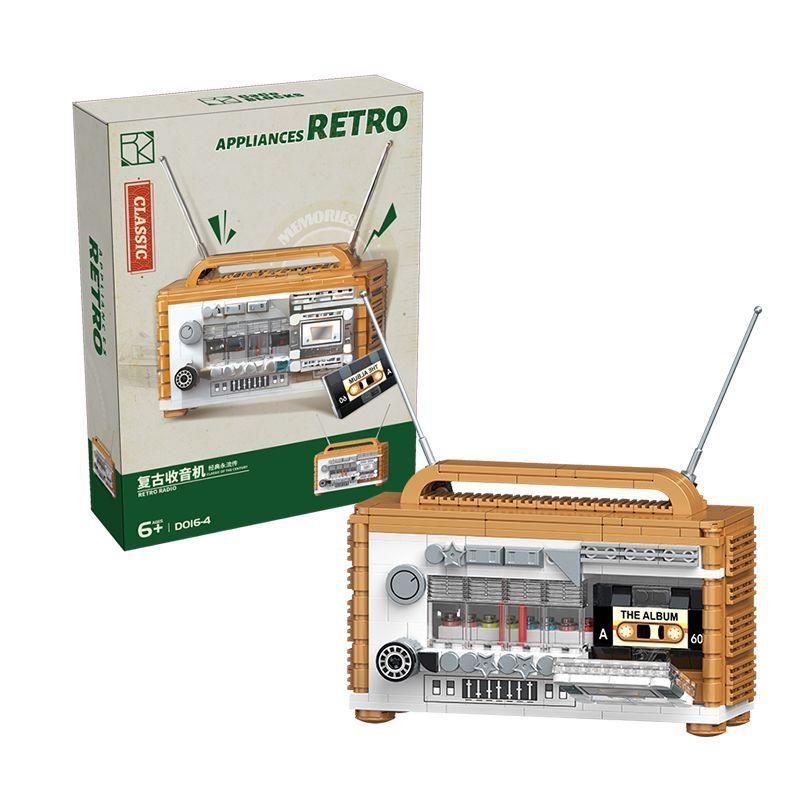 

Vintage Vintage Camera Roll Nostalgic Vintage Camera Ornament Decorative Phonograph Tv Model Building Block Toy