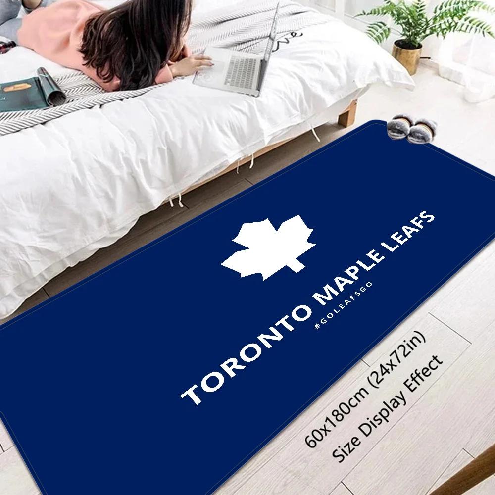 T-Toronto Maple Leafs Zimmerteppiche Retro Multiple Choice Wohnzimmer Küche Teppich Rutschfester Willkommens-Teppich