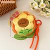 Creative Plush Cherry Coin Purse & Pendant - Animal Design, Earphone Storage, Backpack Decoration for Girls
