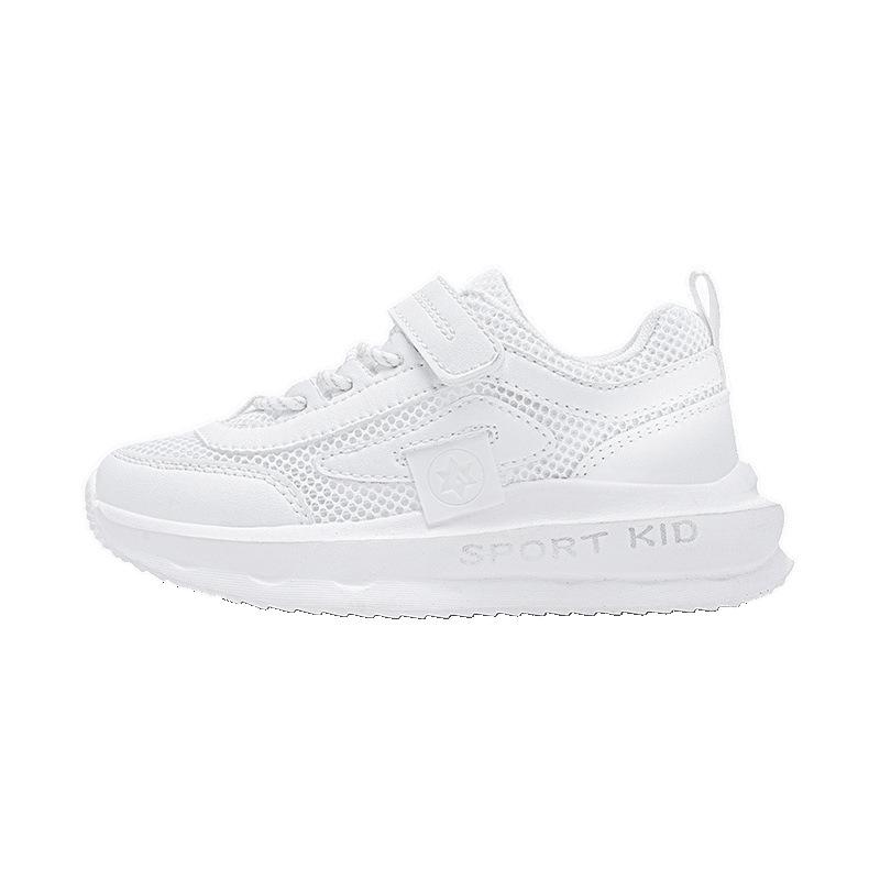 Children's shoes little white shoes 2025 spring and summer new mesh boys' sports shoes lightweight and breathable girls' running shoes