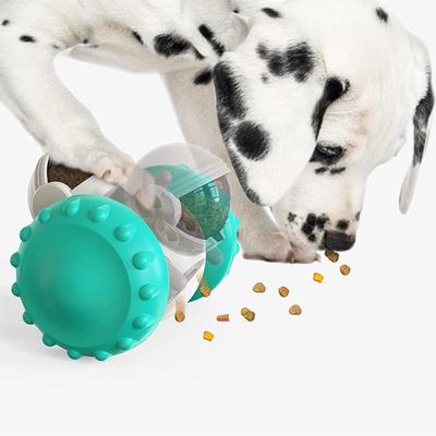 Pet Food Interactive Tumbler Slow Balance Car Leak Feeder Toy Funny Toy Food Treat Dispenser for Pet Dogs Cats Training Supplies
