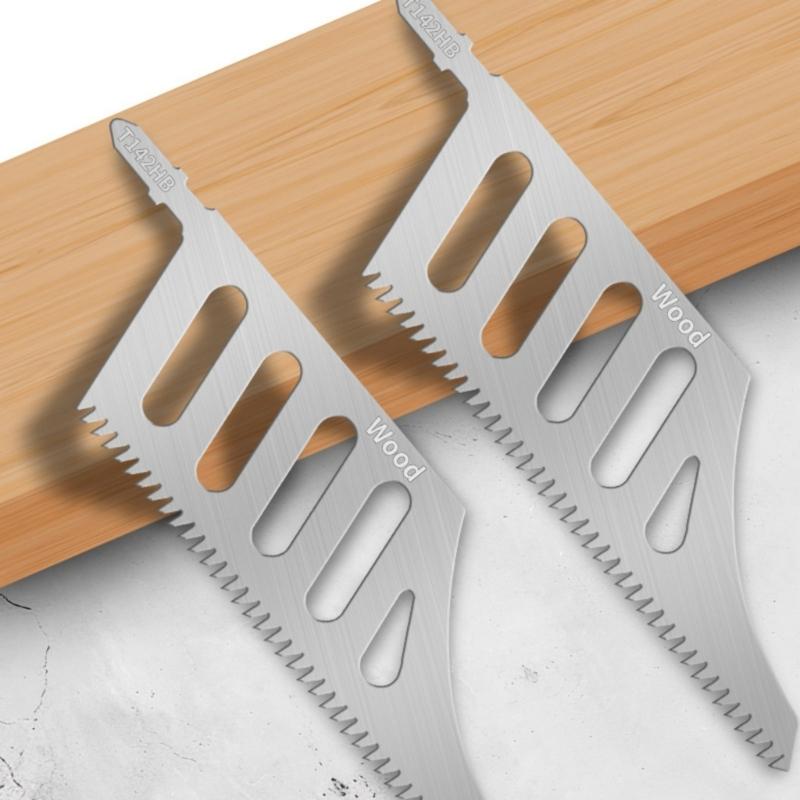 High Precise Curved Jigsaws Blade Stainless Steel T Shank Suitable For Professional Woodworking & Crafting Cutting Tasks