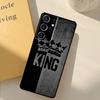 King Queen Art Phone Case For Samsung Galaxy S25 Ultra S20 S21 S22 S23 S24 S9 S10 Plus S25 FE Cover Shell