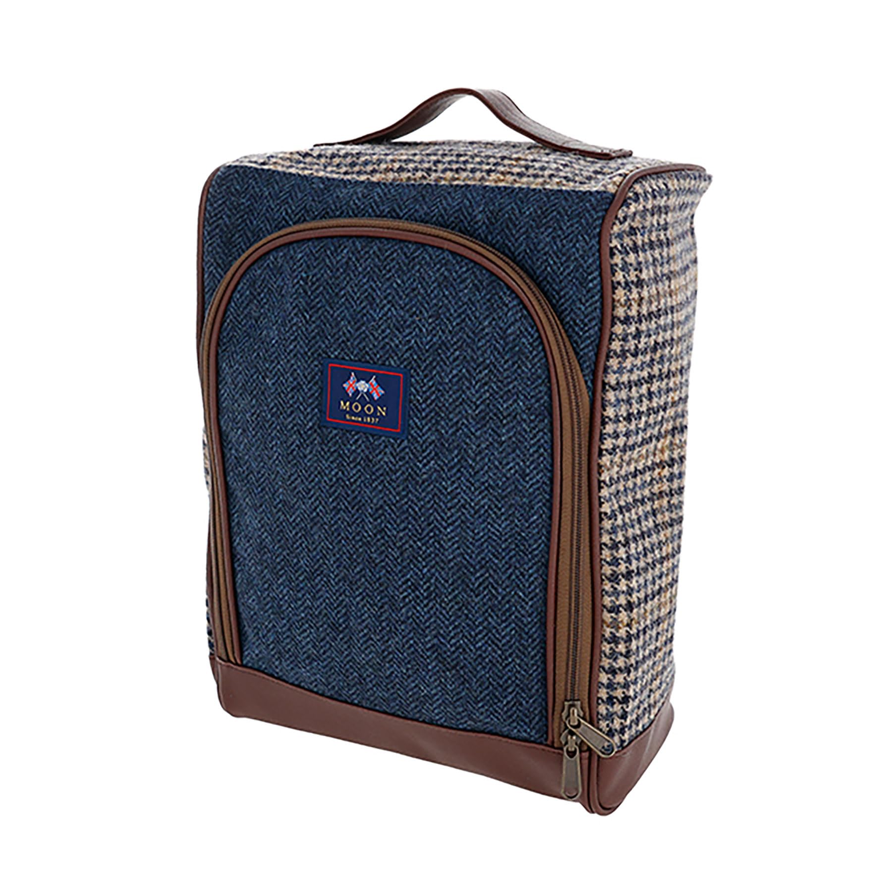 

Marushin Shoe Bag 0415008100 Cobalt Herringbone