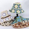 2025 NEW Womens Straw Hats crochet hat bucket hat UV Protection Sun Visor beach hat Women Visors Ladies hat Women Summer hat Cap