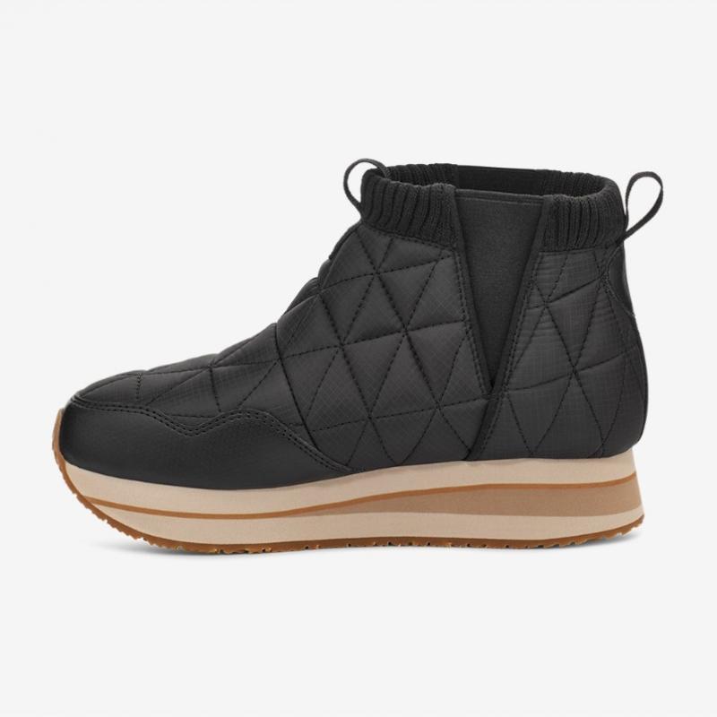 Teva Women S Winter Padding ShoeS Riember Mid Platform Stvf2436830 Blk