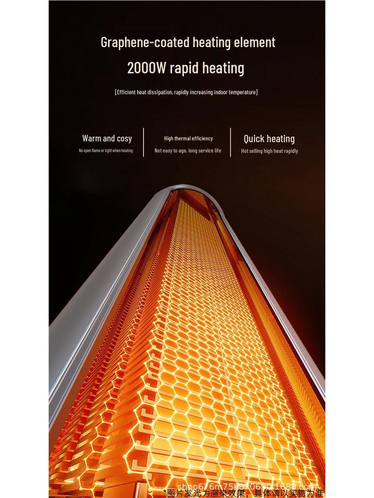 Spot Graphene Dual-Use Energy-Efficient Heater: Compact Cold & Warm Fan