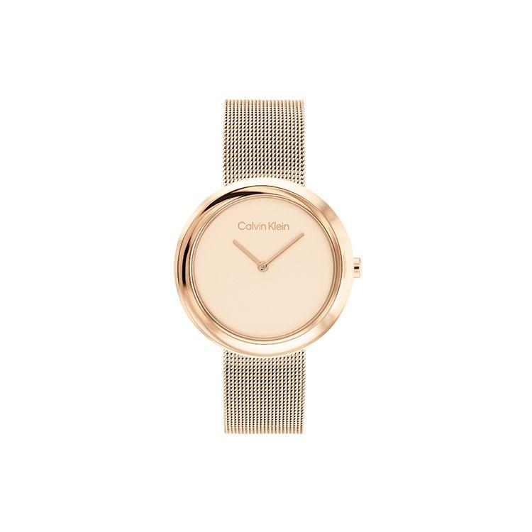 Calvin Klein Elegant Series Watch Quartz Movement Stainless Steel Bracelet Mother Of Pearl Dial Women Watches K8G23626