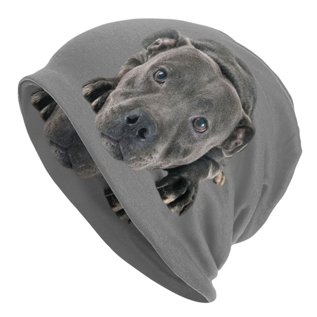 Custom Peeking Dog Jack Russell Terrier Bonnet Hats Street Knit Hat For Women Unisex Autumn Winter Pet Animal Skullies Beanies Caps