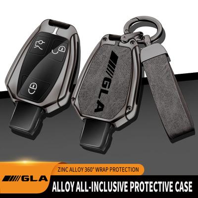 Zinc Alloy Car Key Case Case Suitable for GLA200, GLA220, GLA260, GLA180 Remote Control Protector GLA Keysets