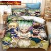 New Anime Dr.STONE 3D Print Bedding Set Duvet Covers Pillowcases 3 Piece Comforter Bedding Sets Bedclothes  Duvet cover Sets
