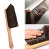 Premium Hand Broom with Natural Dense Bristles and Wooden Handle for Home and Car Cleaning