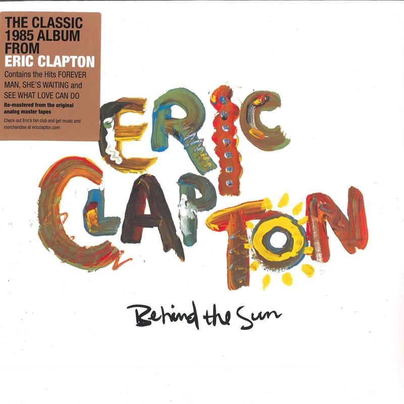 

LP Record ERIC CLAPTON - Behind The Sun 477351 Reprise Records 2018 US Rock