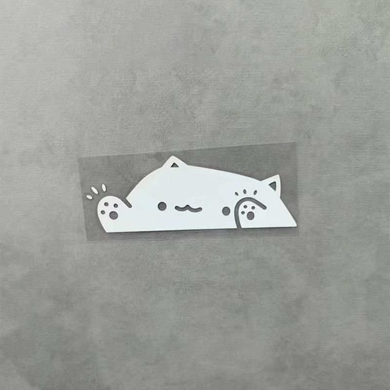 Adesivi per auto con gatti carini che coprono i graffi, adesivi per finestre, decorazione per auto, adesivi per finestre laser, decorazione da parete, camion, veicolo