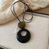 Chinese Zen Style Retro Clavicle Necklace – Elegant, High-End Ethnic Jewelry