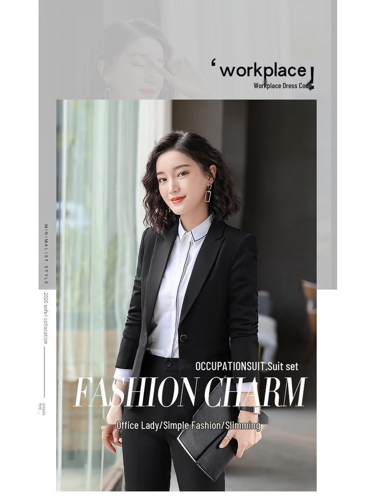 Elegant Goddess Winter Skirt Suit: Professional Women's Fashion for Work