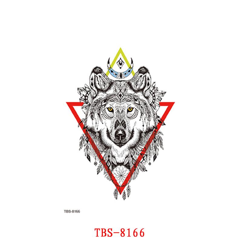 Waterproof Tattoo Stickers, Totem Animal Flowers, Tattoo Stickers Tattoo