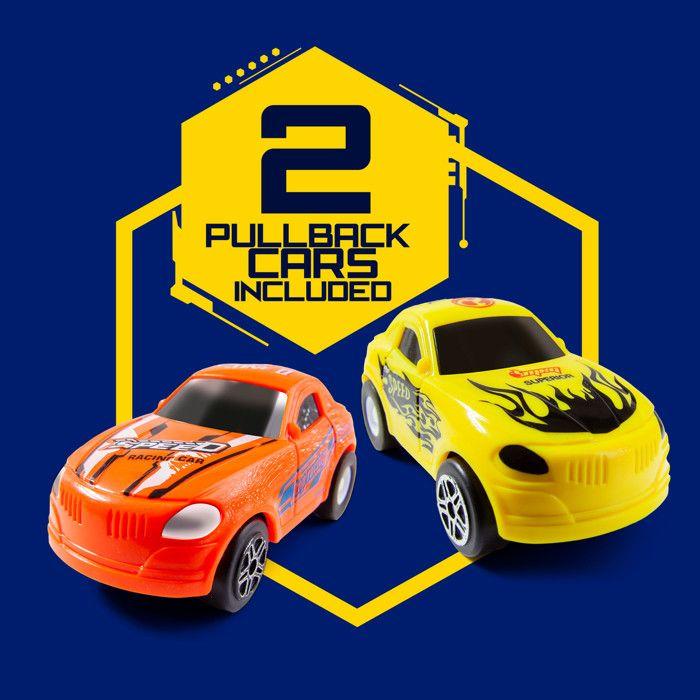 Spielzeug - MOLTO - Parkhaus Downtown - 2 Etagen - Zentraler Looping - 2 Autos enthalten