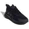 New Adidas AlphaBounce Anti Slip Wear Resistant Low Top Casual Shoes Men's Black IE6343