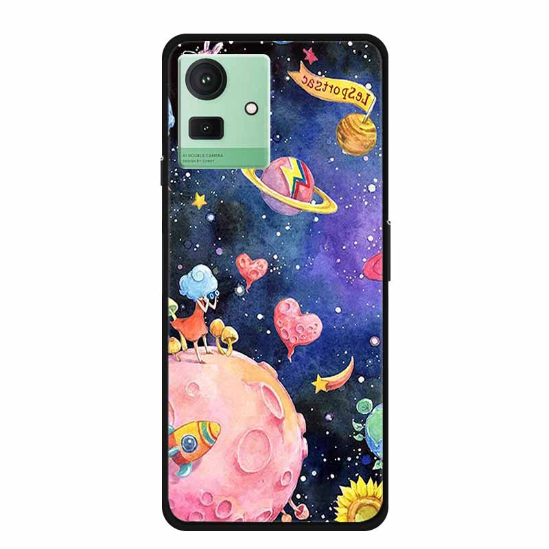 For Cubot Note 50 Case Shockproof Soft Silicone TPU Bumper for CUBOT Note 50 Global Cover Cat Luxury Note50 Cute Cartoon Shell