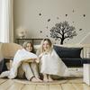 1sheet PVC Wall Stickers Wall Decoration Tree of Life Pattern 350x570mm