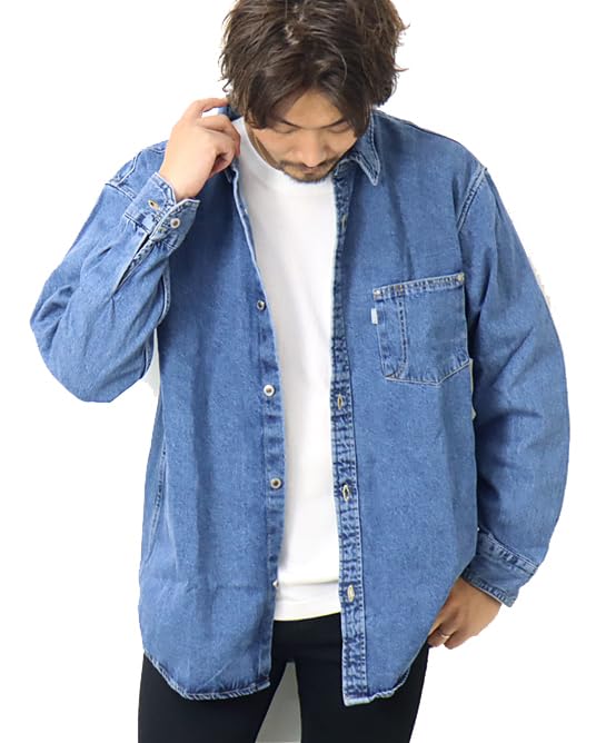 Levi s SILVERTAB OVERSIZE A3404-0000Z2104 INDIGO STONEWASH US S
