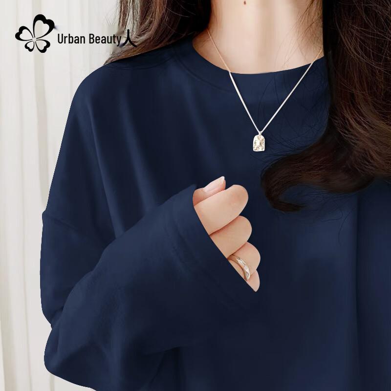 Dushi Liren Women's Pure Cotton Long-Sleeve T-Shirt